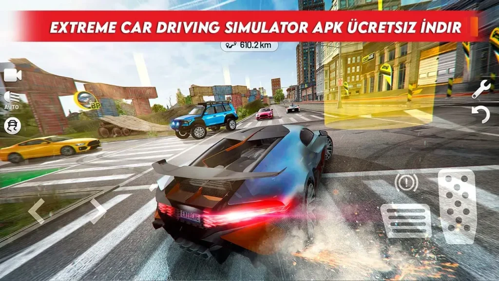 extreme car driving simulator APK İndir